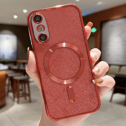 Glitter Electroplating MagSafe TPU Phone Case, For iPhone 11 Pro Max, For iPhone 11, For iPhone 11 Pro, For iPhone X / XS, For iPhone XR, For iPhone XS Max, For iPhone 7 Plus / 8 Plus