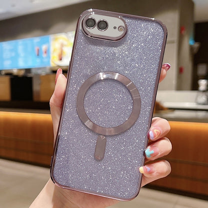 Glitter Electroplating MagSafe TPU Phone Case, For iPhone 11 Pro Max, For iPhone 11, For iPhone 11 Pro, For iPhone X / XS, For iPhone XR, For iPhone XS Max, For iPhone 7 Plus / 8 Plus