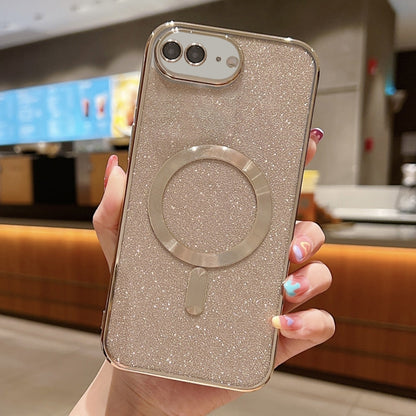 Glitter Electroplating MagSafe TPU Phone Case, For iPhone 11 Pro Max, For iPhone 11, For iPhone 11 Pro, For iPhone X / XS, For iPhone XR, For iPhone XS Max, For iPhone 7 Plus / 8 Plus