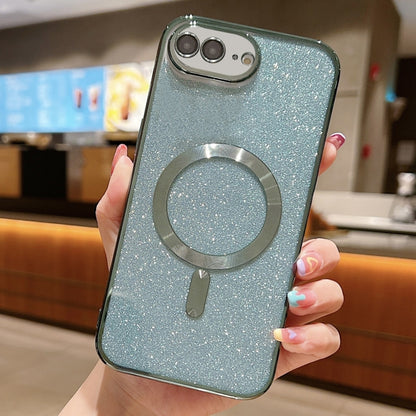 Glitter Electroplating MagSafe TPU Phone Case, For iPhone 11 Pro Max, For iPhone 11, For iPhone 11 Pro, For iPhone X / XS, For iPhone XR, For iPhone XS Max, For iPhone 7 Plus / 8 Plus