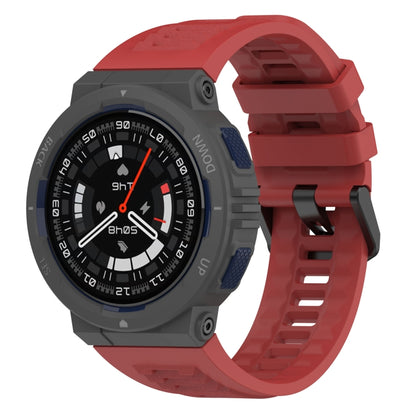 Solid Color Silicone Watch Band, For Amazfit Active Edge A2212