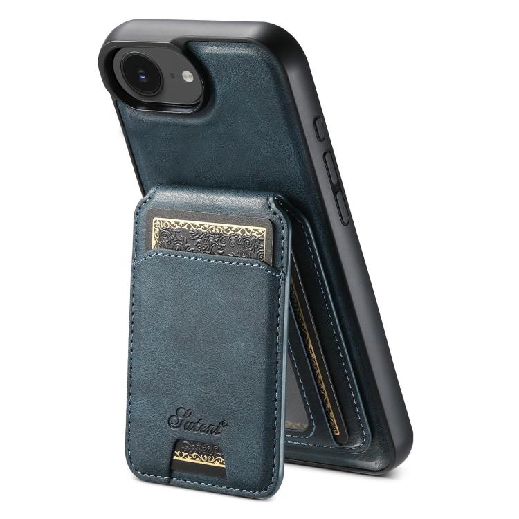 Suteni H15 MagSafe Oil Eax Leather Detachable Wallet Back Phone Case, For iPhone 13 Pro Max, For iPhone 13 Pro, For iPhone 13, For iPhone 12, For iPhone 12 Pro Max, For iPhone 12 Pro, For iPhone 17e / 16e