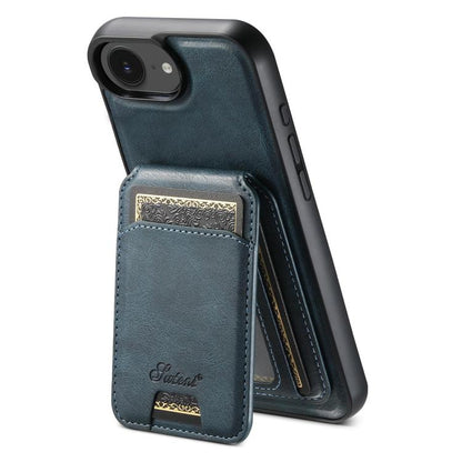 Suteni H15 MagSafe Oil Eax Leather Detachable Wallet Back Phone Case, For iPhone 13 Pro Max, For iPhone 13 Pro, For iPhone 13, For iPhone 12, For iPhone 12 Pro Max, For iPhone 12 Pro, For iPhone 17e / 16e