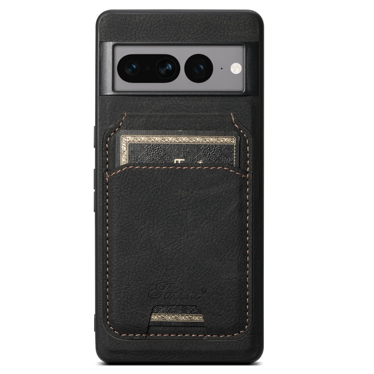 Suteni H16 Litchi Texture Leather Detachable Wallet Back Phone Case, For Google Pixel 11 Pro XL, For Google Pixel 11, For Google Pixel 11 Pro, For Google Pixel 10 Pro XL, For Google Pixel 10 Pro, For Google Pixel 10, For Google Pixel 9 Pro XL          ...