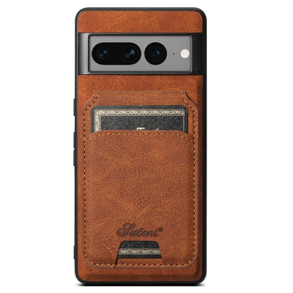 Suteni H16 Litchi Texture Leather Detachable Wallet Back Phone Case, For Google Pixel 11 Pro XL, For Google Pixel 11, For Google Pixel 11 Pro, For Google Pixel 10 Pro XL, For Google Pixel 10 Pro, For Google Pixel 10, For Google Pixel 9 Pro XL          ...