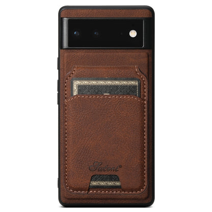 Suteni H16 Litchi Texture Leather Detachable Wallet Back Phone Case, For Google Pixel 11 Pro XL, For Google Pixel 11, For Google Pixel 11 Pro, For Google Pixel 10 Pro XL, For Google Pixel 10 Pro, For Google Pixel 10, For Google Pixel 9 Pro XL          ...
