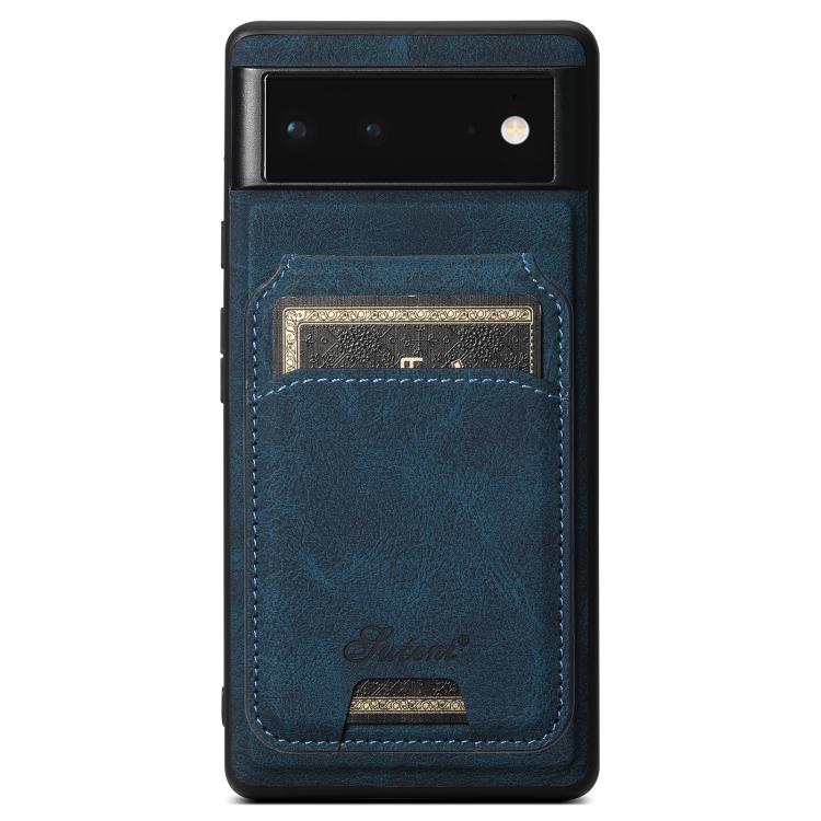 Suteni H16 Litchi Texture Leather Detachable Wallet Back Phone Case, For Google Pixel 11 Pro XL, For Google Pixel 11, For Google Pixel 11 Pro, For Google Pixel 10 Pro XL, For Google Pixel 10 Pro, For Google Pixel 10, For Google Pixel 9 Pro XL          ...