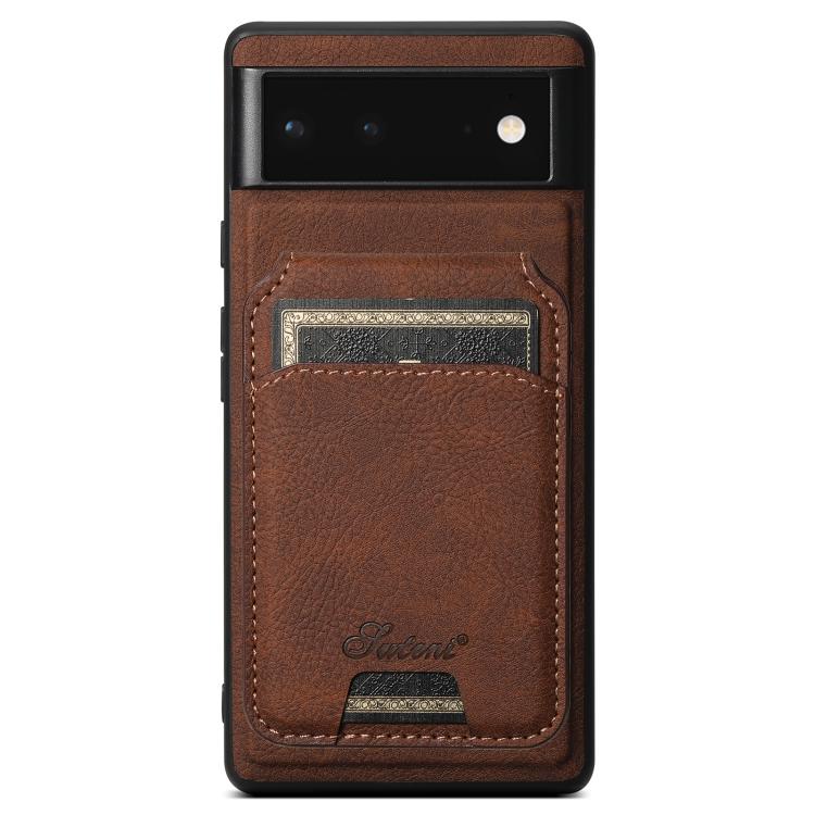 Suteni H16 Litchi Texture Leather Detachable Wallet Back Phone Case, For Google Pixel 11 Pro XL, For Google Pixel 11, For Google Pixel 11 Pro, For Google Pixel 10 Pro XL, For Google Pixel 10 Pro, For Google Pixel 10, For Google Pixel 9 Pro XL          ...