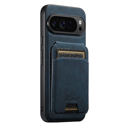 Suteni H16 Litchi Texture Leather Detachable Wallet Back Phone Case, For Google Pixel 11 Pro XL, For Google Pixel 11, For Google Pixel 11 Pro, For Google Pixel 10 Pro XL, For Google Pixel 10 Pro, For Google Pixel 10, For Google Pixel 9 Pro XL          ...