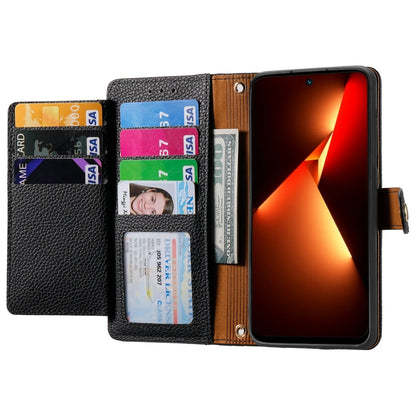 Love Zipper Lanyard Leather Phone Case, For Tecno Pova 5 4G