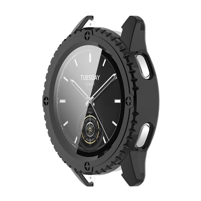 ENKAY Hat-Prince Full Coverage Tempered Glass Film Integrated PC Watch Cover, For Redmi Watch 6, For Xiaomi Watch S3