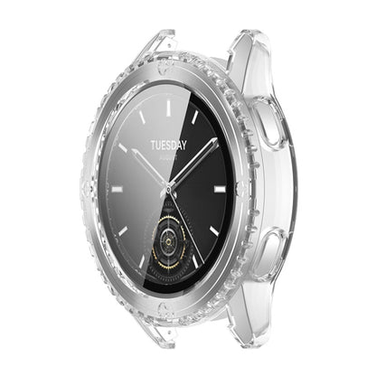 ENKAY Hat-Prince Full Coverage Tempered Glass Film Integrated PC Watch Cover, For Redmi Watch 6, For Xiaomi Watch S3