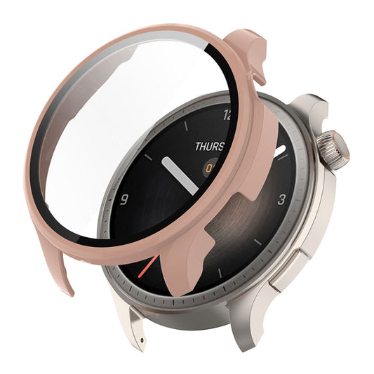 ENKAY Hat-Prince Full Coverage Tempered Glass Film Integrated PC Watch Case, For Amazfit Balance A2286