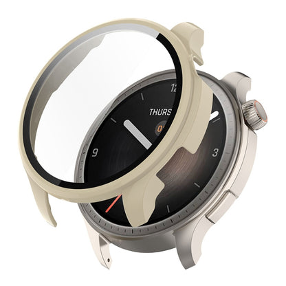 ENKAY Hat-Prince Full Coverage Tempered Glass Film Integrated PC Watch Case, For Amazfit Balance A2286