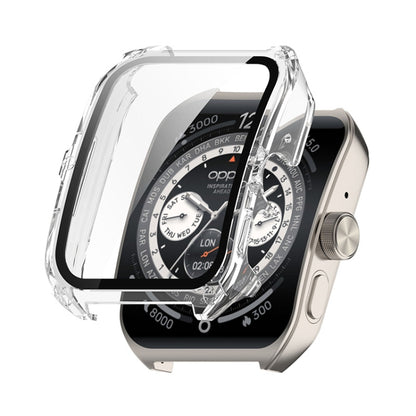 ENKAY Hat-Prince Full Coverage Tempered Glass Film Integrated PC Watch Cover, For OPPO Watch S, For OPPO Watch 4 Pro