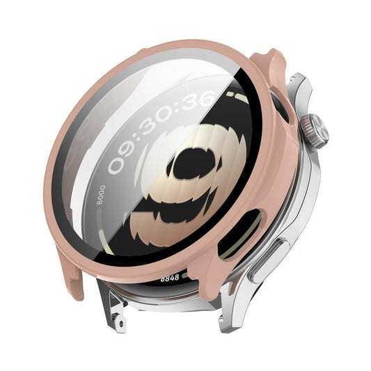 ENKAY Hat-Prince Full Coverage Tempered Glass Film Integrated PC Watch Cover, For OPPO Watch S, For OPPO Watch 4 Pro