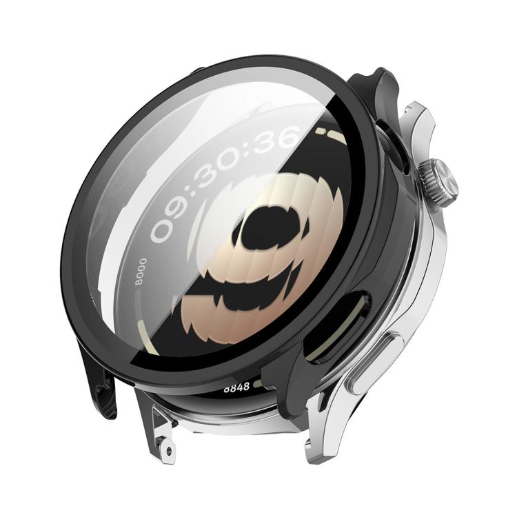 ENKAY Hat-Prince Full Coverage Tempered Glass Film Integrated PC Watch Cover, For OPPO Watch S, For OPPO Watch 4 Pro
