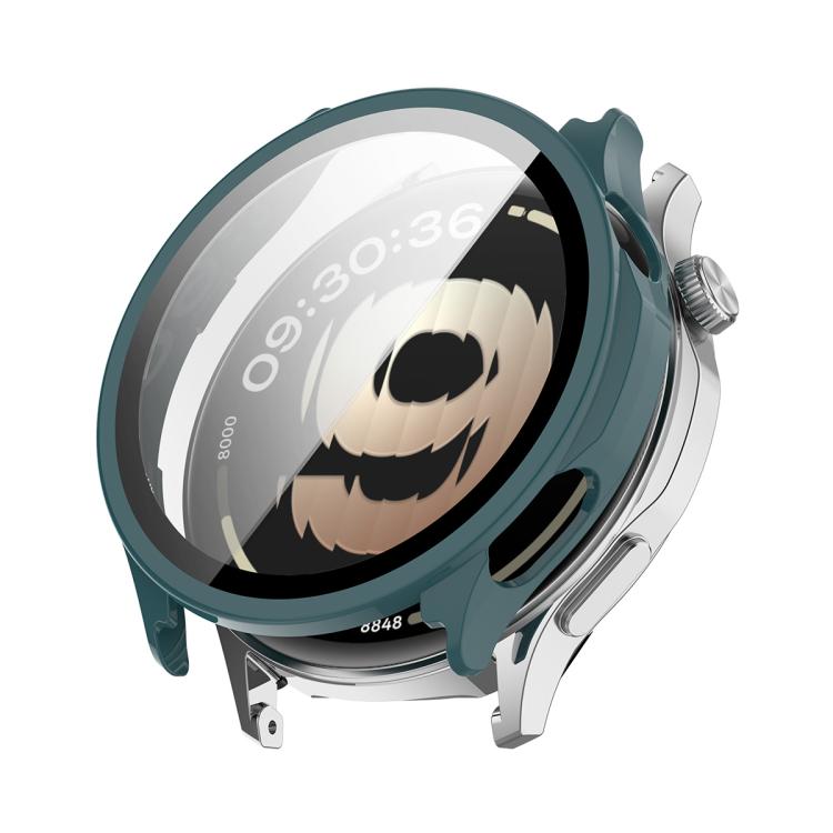 ENKAY Hat-Prince Full Coverage Tempered Glass Film Integrated PC Watch Cover, For OPPO Watch S, For OPPO Watch 4 Pro