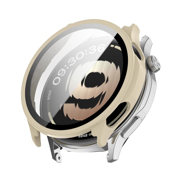 ENKAY Hat-Prince Full Coverage Tempered Glass Film Integrated PC Watch Cover, For OPPO Watch S, For OPPO Watch 4 Pro