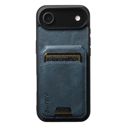 Suteni H02 Leather Wallet Stand Back Phone Case