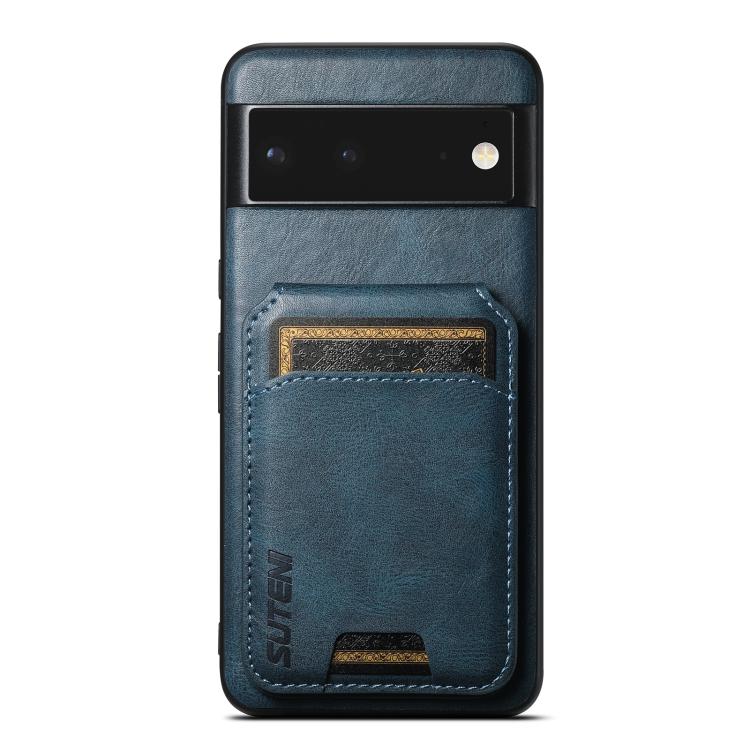 Suteni H02 Leather Wallet Stand Back Phone Case, For Google Pixel 11 Pro XL, For Google Pixel 11, For Google Pixel 11 Pro, For Google Pixel 10 Pro XL, For Google Pixel 10 Pro, For Google Pixel 10, For Google Pixel 9 Pro XL, For Google Pixel 9 Pro      ...