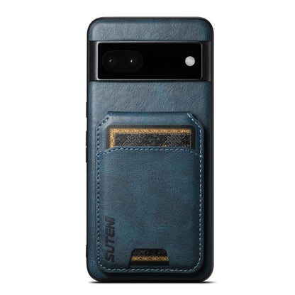 Suteni H02 Leather Wallet Stand Back Phone Case, For Google Pixel 11 Pro XL, For Google Pixel 11, For Google Pixel 11 Pro, For Google Pixel 10 Pro XL, For Google Pixel 10 Pro, For Google Pixel 10, For Google Pixel 9 Pro XL, For Google Pixel 9 Pro      ...