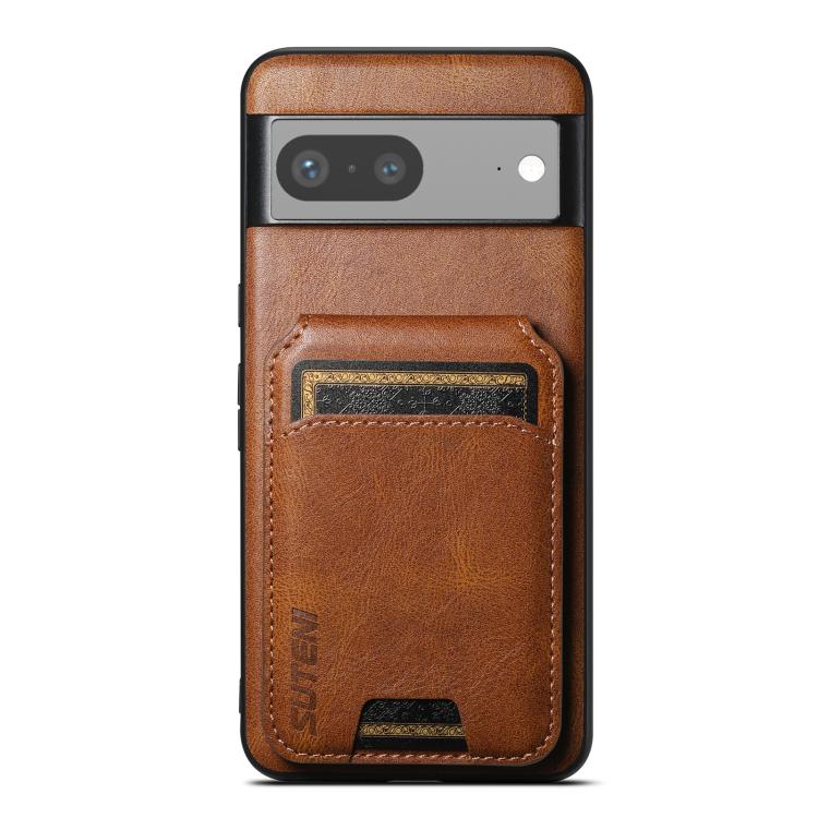 Suteni H02 Leather Wallet Stand Back Phone Case, For Google Pixel 11 Pro XL, For Google Pixel 11, For Google Pixel 11 Pro, For Google Pixel 10 Pro XL, For Google Pixel 10 Pro, For Google Pixel 10, For Google Pixel 9 Pro XL, For Google Pixel 9 Pro      ...
