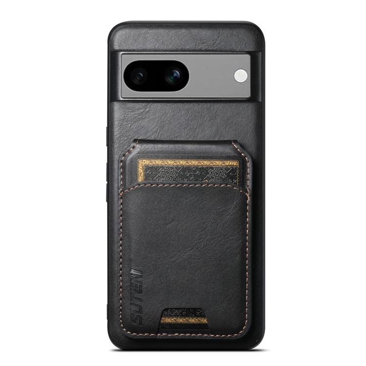 Suteni H02 Leather Wallet Stand Back Phone Case, For Google Pixel 11 Pro XL, For Google Pixel 11, For Google Pixel 11 Pro, For Google Pixel 10 Pro XL, For Google Pixel 10 Pro, For Google Pixel 10, For Google Pixel 9 Pro XL, For Google Pixel 9 Pro      ...