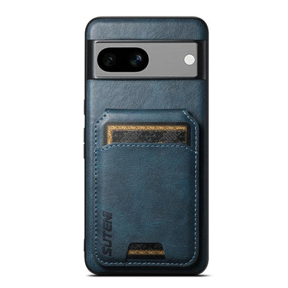 Suteni H02 Leather Wallet Stand Back Phone Case, For Google Pixel 11 Pro XL, For Google Pixel 11, For Google Pixel 11 Pro, For Google Pixel 10 Pro XL, For Google Pixel 10 Pro, For Google Pixel 10, For Google Pixel 9 Pro XL, For Google Pixel 9 Pro      ...
