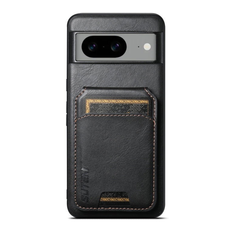 Suteni H02 Leather Wallet Stand Back Phone Case, For Google Pixel 11 Pro XL, For Google Pixel 11, For Google Pixel 11 Pro, For Google Pixel 10 Pro XL, For Google Pixel 10 Pro, For Google Pixel 10, For Google Pixel 9 Pro XL, For Google Pixel 9 Pro      ...