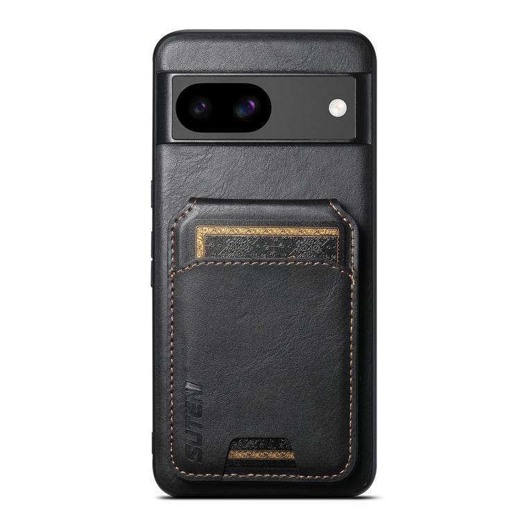 Suteni H02 Leather Wallet Stand Back Phone Case, For Google Pixel 11 Pro XL, For Google Pixel 11, For Google Pixel 11 Pro, For Google Pixel 10 Pro XL, For Google Pixel 10 Pro, For Google Pixel 10, For Google Pixel 9 Pro XL, For Google Pixel 9 Pro      ...