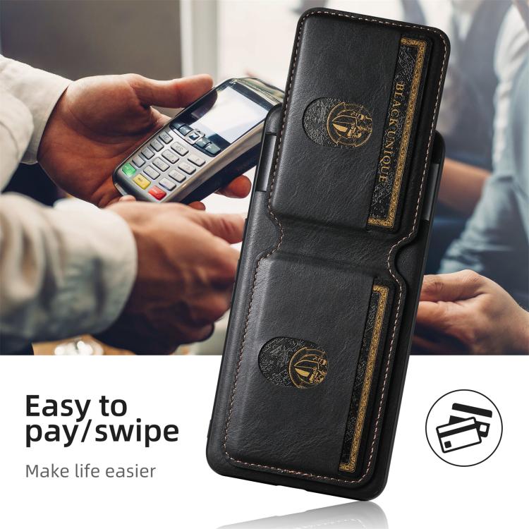 Suteni H02 Leather Wallet Stand Back Phone Case, For Google Pixel 11 Pro XL, For Google Pixel 11, For Google Pixel 11 Pro, For Google Pixel 10 Pro XL, For Google Pixel 10 Pro, For Google Pixel 10, For Google Pixel 9 Pro XL, For Google Pixel 9 Pro      ...