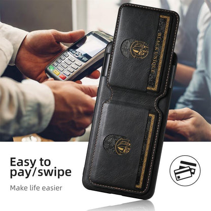 Suteni H02 Leather Wallet Stand Back Phone Case, For Google Pixel 11 Pro XL, For Google Pixel 11, For Google Pixel 11 Pro, For Google Pixel 10 Pro XL, For Google Pixel 10 Pro, For Google Pixel 10, For Google Pixel 9 Pro XL, For Google Pixel 9 Pro      ...