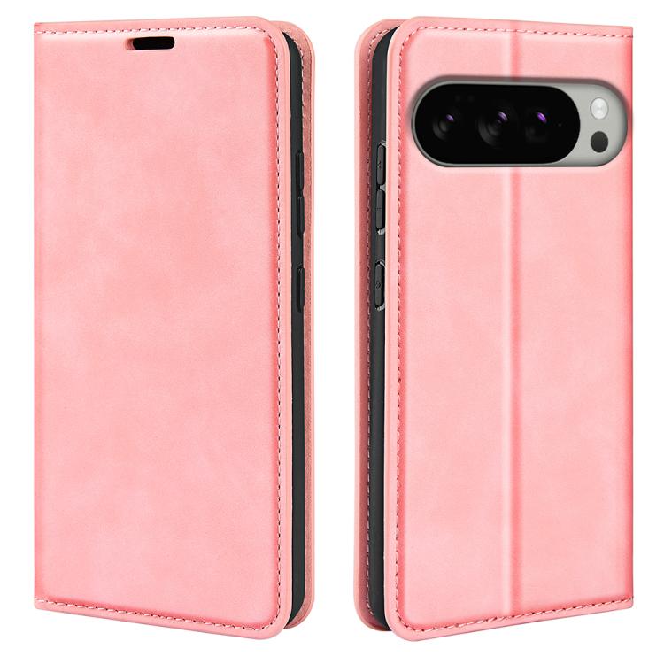 Retro-skin Magnetic Suction Leather Phone Case, For Google Pixel 11a, For Google Pixel 11 Pro XL, For Google Pixel 10 Pro XL, For Google Pixel 8a, For Google Pixel 9a, For Google Pixel 9 Pro XL, For Google Pixel 11 / 11 Pro, For Google Pixel 10 / 10 Pr...