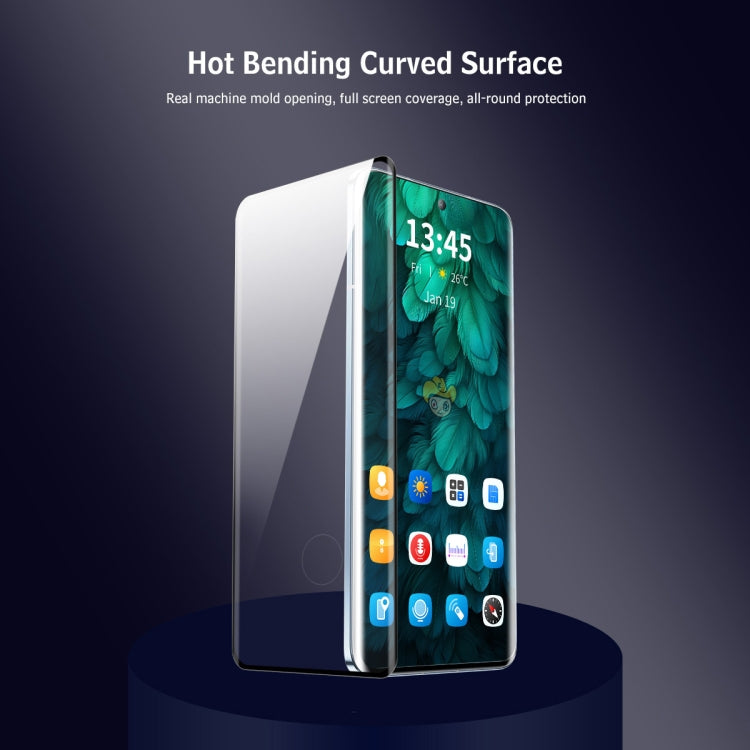 ENKAY Hat-Prince 3D Hot Bending Side Glue Tempered Glass Full Film, For OnePlus 13, For OnePlus 12, For OnePlus Ace 2 / Ace 2 Pro