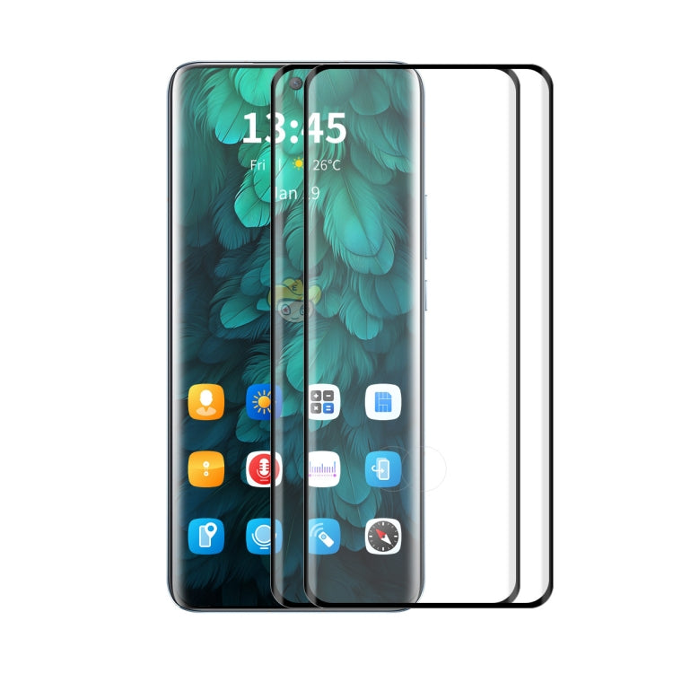 2pcs ENKAY Hat-Prince 3D Hot Bending Side Glue Tempered Glass Full Film, For OnePlus 13, For OnePlus 12, For OnePlus Ace 2 / Ace 2 Pro