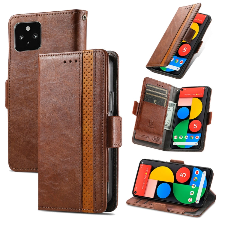 CaseNeo Splicing Dual Magnetic Buckle Leather Phone Case, For Google Pixel 11 Pro XL, For Google Pixel 11 / 11 Pro, For Google Pixel 10a, For Google Pixel 8a, For Google Pixel 9a, For Google Pixel 7 Pro, For Google Pixel 7, For Google Pixel 6a         ...