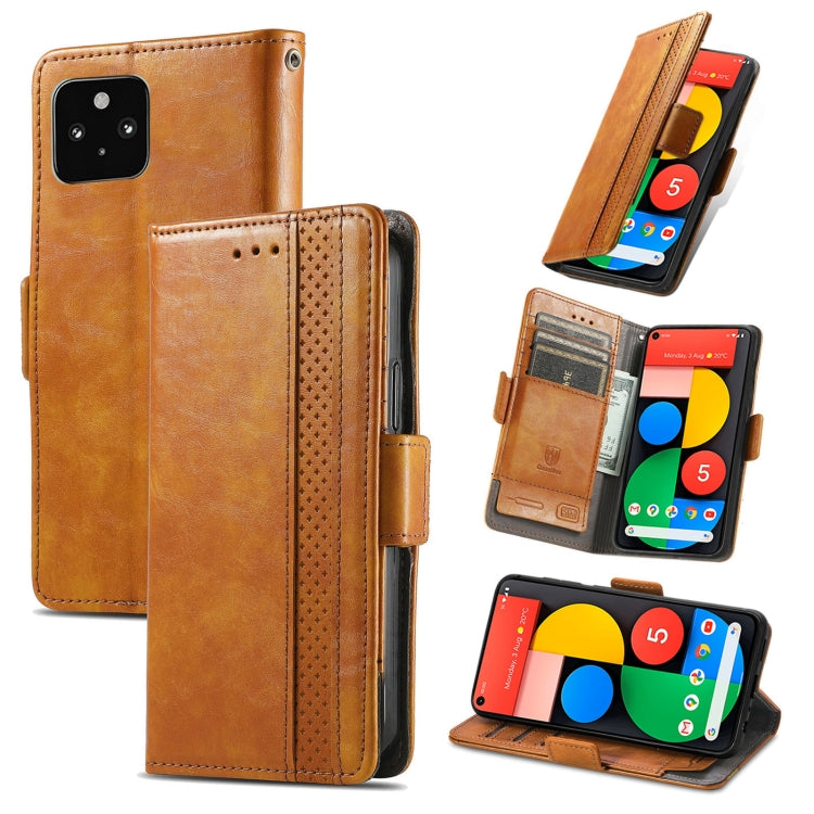CaseNeo Splicing Dual Magnetic Buckle Leather Phone Case, For Google Pixel 11 Pro XL, For Google Pixel 11 / 11 Pro, For Google Pixel 10a, For Google Pixel 8a, For Google Pixel 9a, For Google Pixel 7 Pro, For Google Pixel 7, For Google Pixel 6a         ...