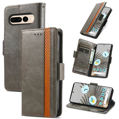 CaseNeo Splicing Dual Magnetic Buckle Leather Phone Case, For Google Pixel 11 Pro XL, For Google Pixel 11 / 11 Pro, For Google Pixel 10a, For Google Pixel 8a, For Google Pixel 9a, For Google Pixel 7 Pro, For Google Pixel 7, For Google Pixel 6a         ...