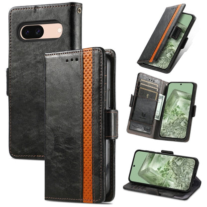 CaseNeo Splicing Dual Magnetic Buckle Leather Phone Case, For Google Pixel 11 Pro XL, For Google Pixel 11 / 11 Pro, For Google Pixel 10a, For Google Pixel 8a, For Google Pixel 9a, For Google Pixel 7 Pro, For Google Pixel 7, For Google Pixel 6a         ...