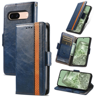 CaseNeo Splicing Dual Magnetic Buckle Leather Phone Case, For Google Pixel 11 Pro XL, For Google Pixel 11 / 11 Pro, For Google Pixel 10a, For Google Pixel 8a, For Google Pixel 9a, For Google Pixel 7 Pro, For Google Pixel 7, For Google Pixel 6a         ...