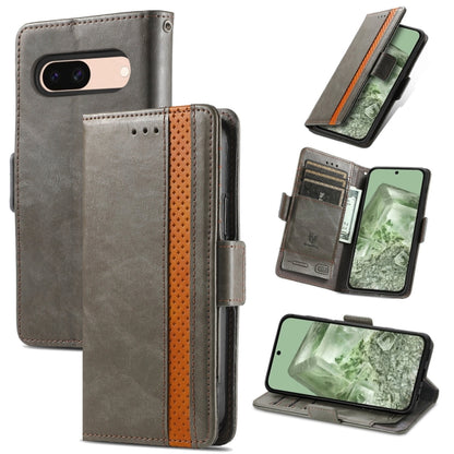 CaseNeo Splicing Dual Magnetic Buckle Leather Phone Case, For Google Pixel 11 Pro XL, For Google Pixel 11 / 11 Pro, For Google Pixel 10a, For Google Pixel 8a, For Google Pixel 9a, For Google Pixel 7 Pro, For Google Pixel 7, For Google Pixel 6a         ...