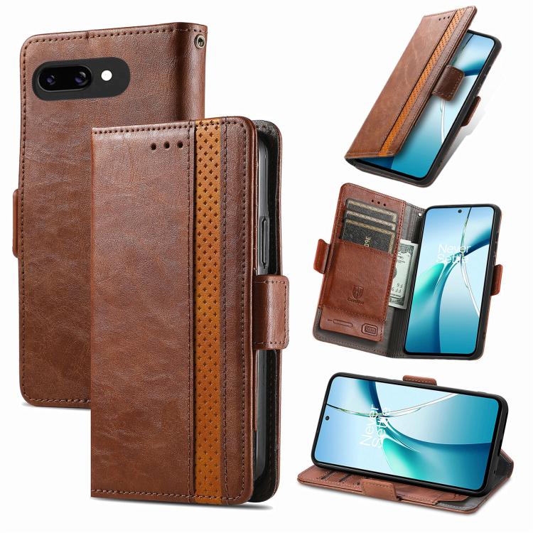 CaseNeo Splicing Dual Magnetic Buckle Leather Phone Case, For Google Pixel 11 Pro XL, For Google Pixel 11 / 11 Pro, For Google Pixel 10a, For Google Pixel 8a, For Google Pixel 9a, For Google Pixel 7 Pro, For Google Pixel 7, For Google Pixel 6a         ...