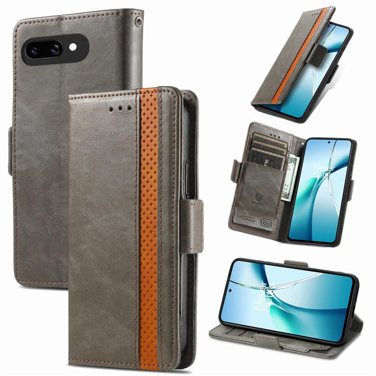 CaseNeo Splicing Dual Magnetic Buckle Leather Phone Case, For Google Pixel 11 Pro XL, For Google Pixel 11 / 11 Pro, For Google Pixel 10a, For Google Pixel 8a, For Google Pixel 9a, For Google Pixel 7 Pro, For Google Pixel 7, For Google Pixel 6a         ...