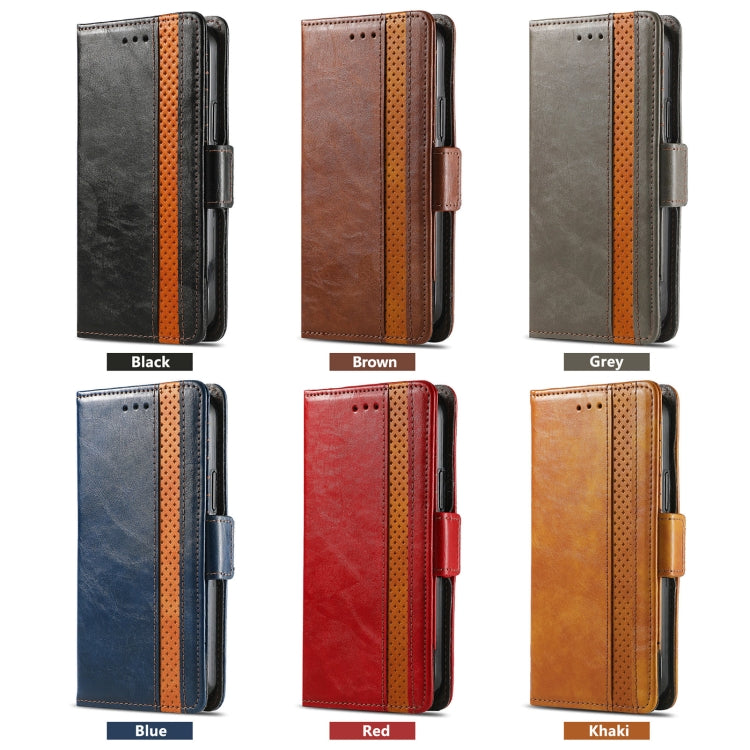 CaseNeo Splicing Dual Magnetic Buckle Leather Phone Case, For Google Pixel 11 Pro XL, For Google Pixel 11 / 11 Pro, For Google Pixel 10a, For Google Pixel 8a, For Google Pixel 9a, For Google Pixel 7 Pro, For Google Pixel 7, For Google Pixel 6a         ...
