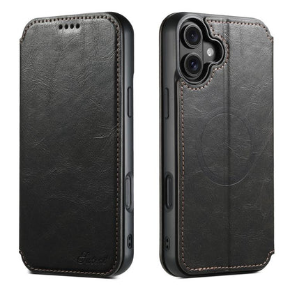 Suteni J05 Leather Magnetic MagSafe Phone Case, For iPhone 18, For iPhone 18 Pro, For iPhone 18 Pro Max, For iPhone 17 Pro Max, For iPhone 17 Pro, For iPhone 17, For iPhone 17 AIr, For iPhone 16 Pro Max, For iPhone 16 Pro, For iPhone 16 Plus           ...