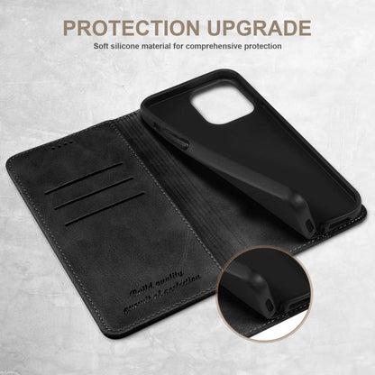 Suteni Calf Texture Horizontal Flip Leather Phone Case, For iPhone 17e / 16e, For iPhone 17 Pro Max, For iPhone 17 Pro, For iPhone 17, For iPhone Air, For iPhone 16 Pro Max, For iPhone 16 Pro, For iPhone 16 Plus, For iPhone 16, For iPhone 15 Pro Max   ...