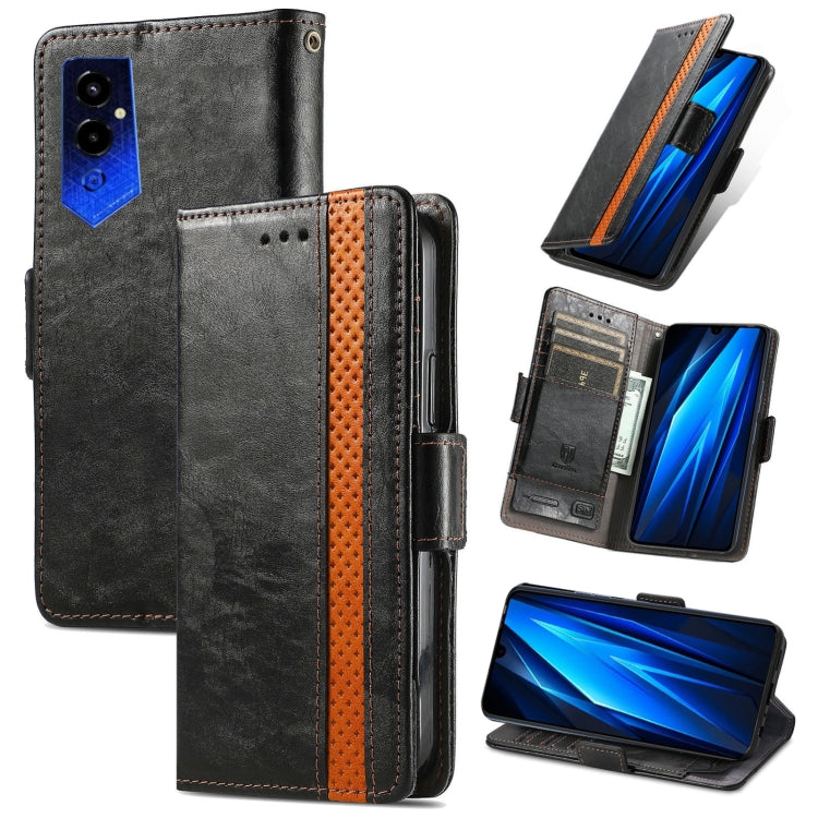 CaseNeo Splicing Dual Magnetic Buckle Leather Phone Case, For Tecno Spark 20, For Tecno Pop 8 4G, For Tecno Pova 5 Pro, For Tecno Pova 5 4G, For Tecno Camon 20 Premier, For Tecno Camon 20 Pro 5G, For Tecno Spark 10C, For Tecno Spark 10                 ...