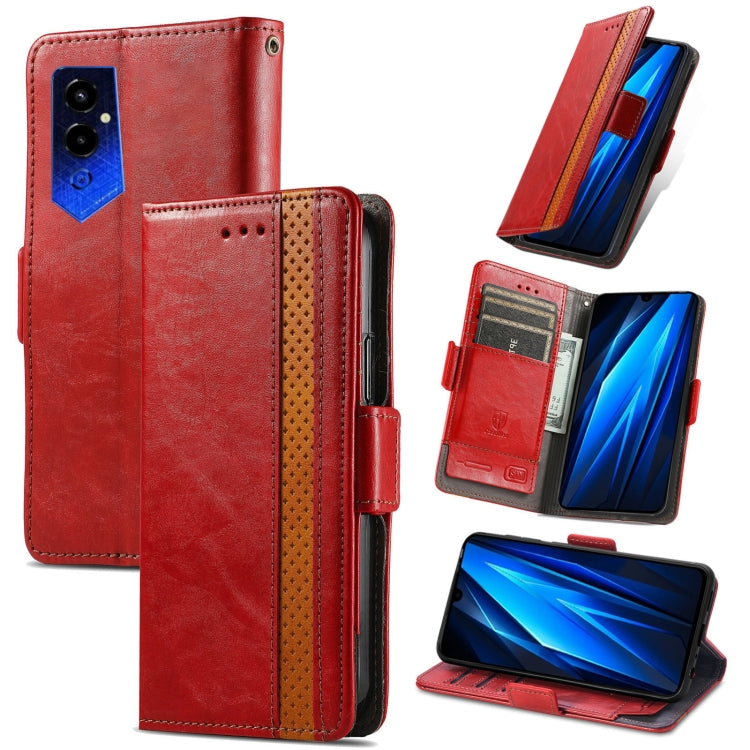 CaseNeo Splicing Dual Magnetic Buckle Leather Phone Case, For Tecno Spark 20, For Tecno Pop 8 4G, For Tecno Pova 5 Pro, For Tecno Pova 5 4G, For Tecno Camon 20 Premier, For Tecno Camon 20 Pro 5G, For Tecno Spark 10C, For Tecno Spark 10                 ...