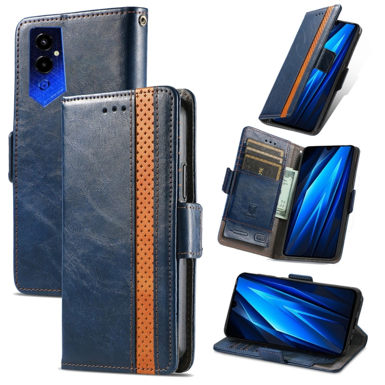 CaseNeo Splicing Dual Magnetic Buckle Leather Phone Case, For Tecno Spark 20, For Tecno Pop 8 4G, For Tecno Pova 5 Pro, For Tecno Pova 5 4G, For Tecno Camon 20 Premier, For Tecno Camon 20 Pro 5G, For Tecno Spark 10C, For Tecno Spark 10                 ...